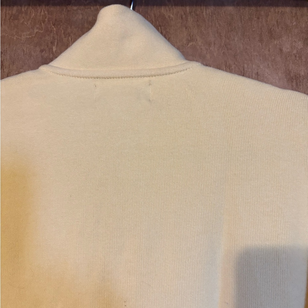 Polo Ralph Lauren Men's Classic 1/4 Zip-Up Pull-Over… Cotton …in Pale Yellow - Picture 7 of 9